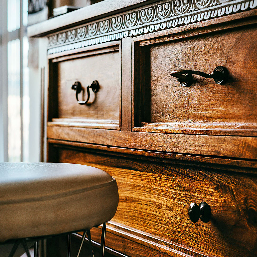 Ceramic set with lemon motiff